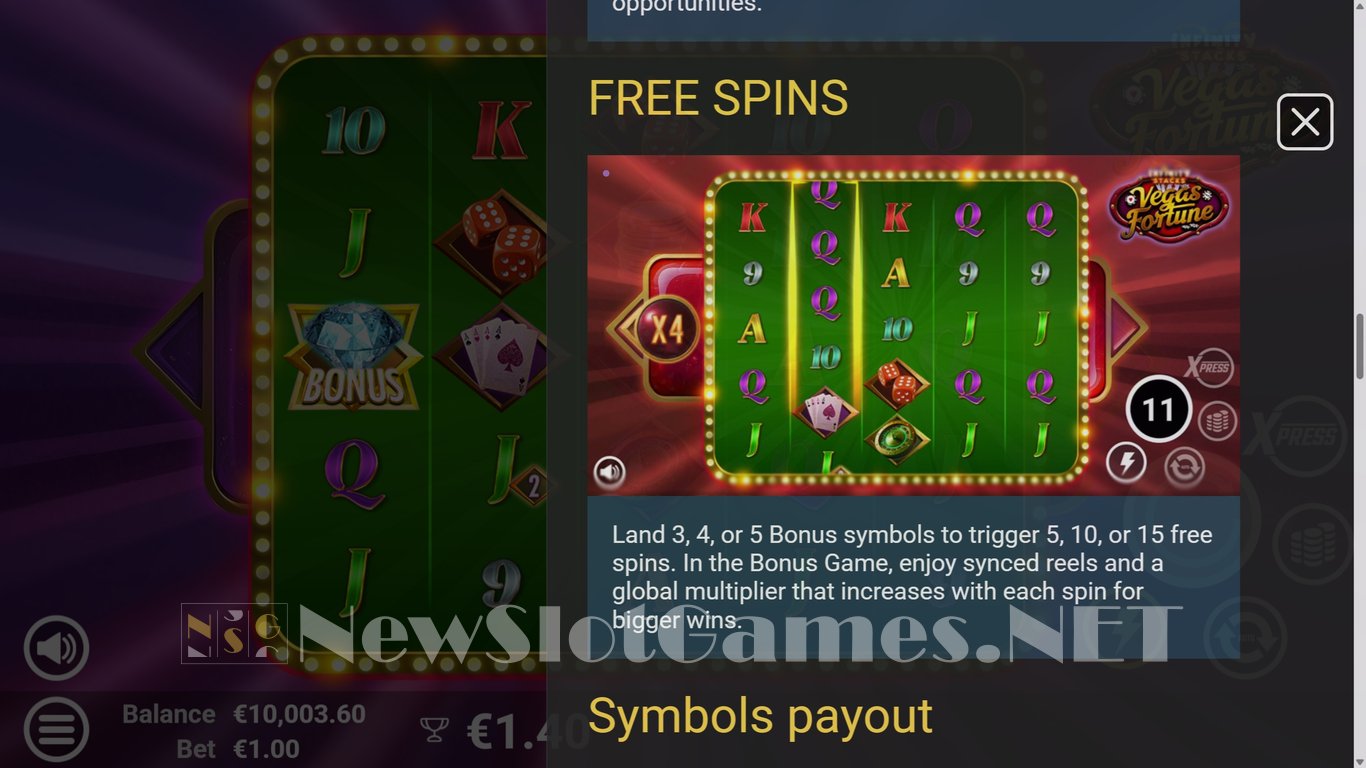 Vegas Fortune Slot Slot Image in Demo - pic. 8