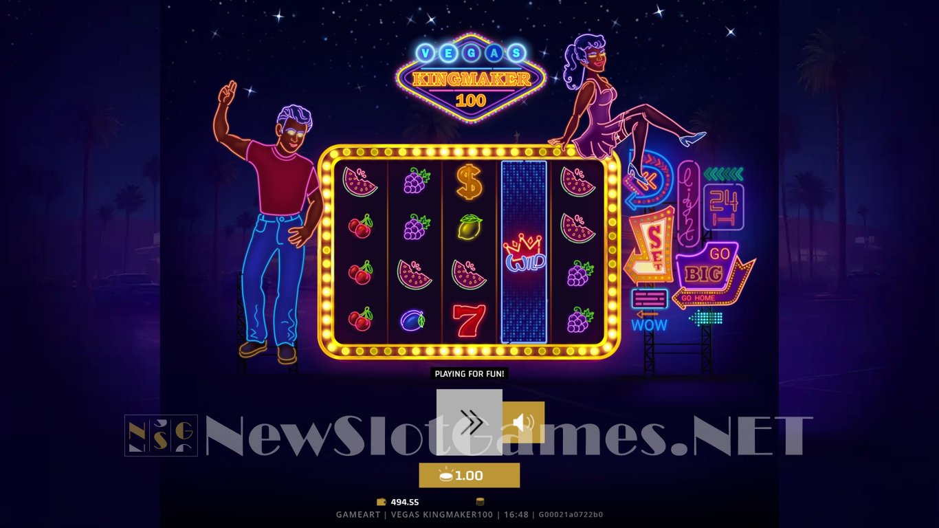 Vegas Kingmaker 100 Slot Slot Image in Demo - pic. 3