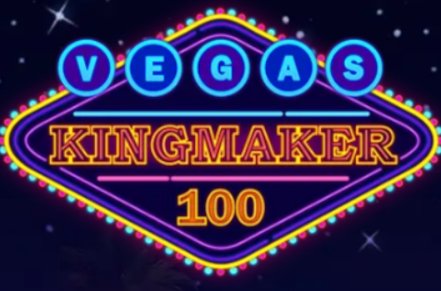 Vegas Kingmaker 100 Slot Logo