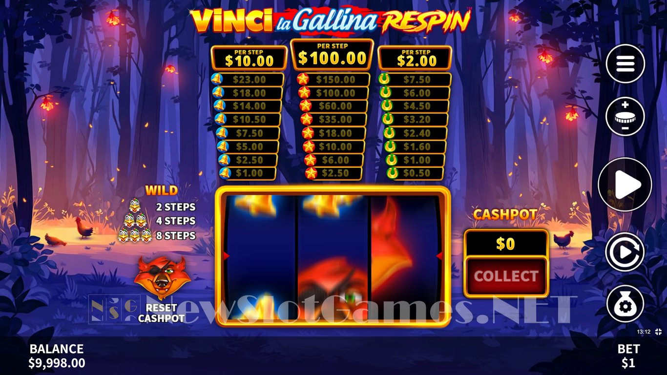 Vinci La Gallina Respin Slot Demo Image