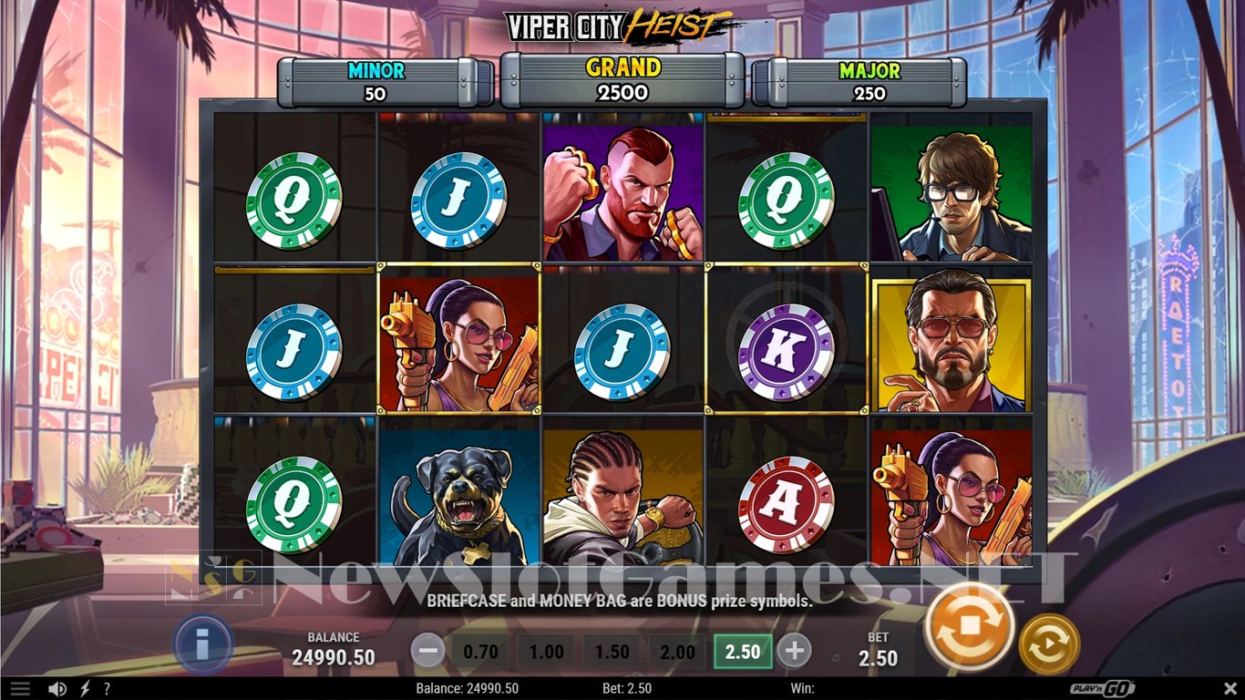 Viper City Heist Slot Slot Image in Demo - pic. 3
