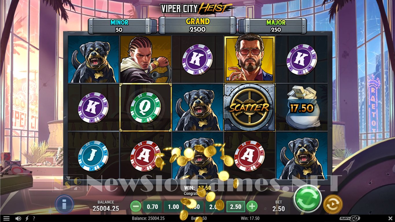 Viper City Heist Slot Slot Image in Demo - pic. 5