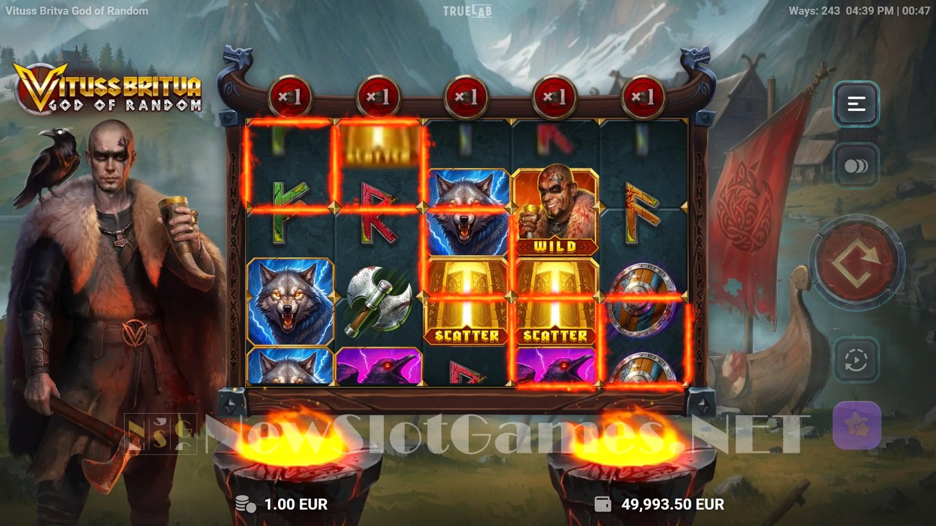 Vituss Britva God of Random Slot Demo Image