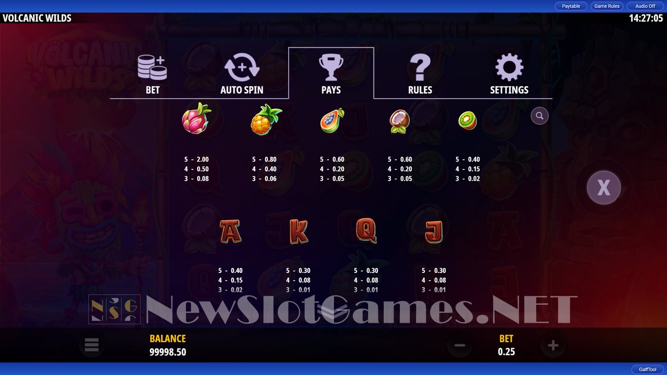 Volcanic Wilds Slot Slot Image in Demo - pic. 7