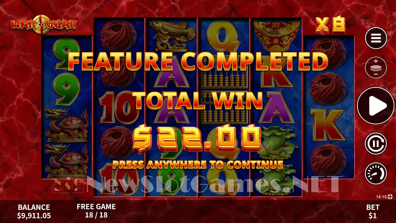 Wan Guan Slot Slot Image in Demo - pic. 12