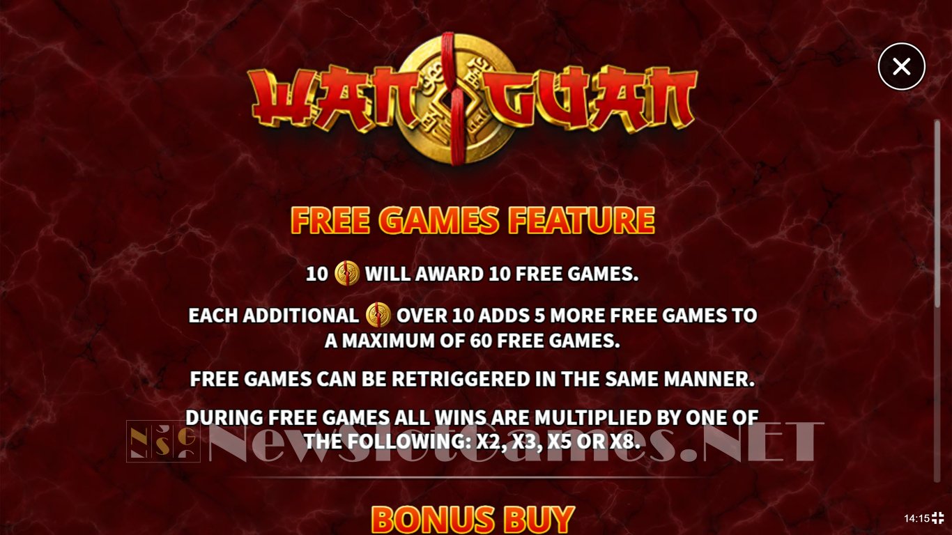 Wan Guan Slot Slot Image in Demo - pic. 16