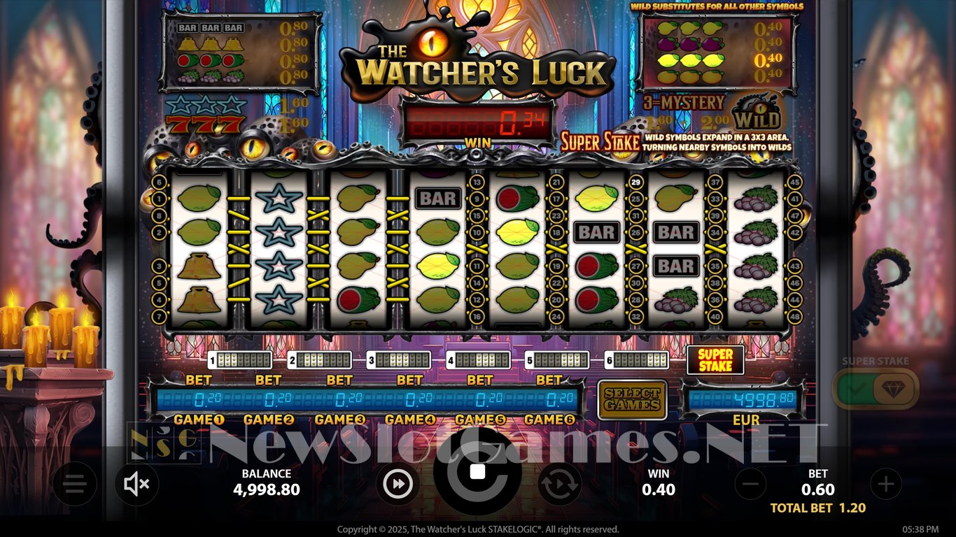 The Watchers Luck Slot Demo Image