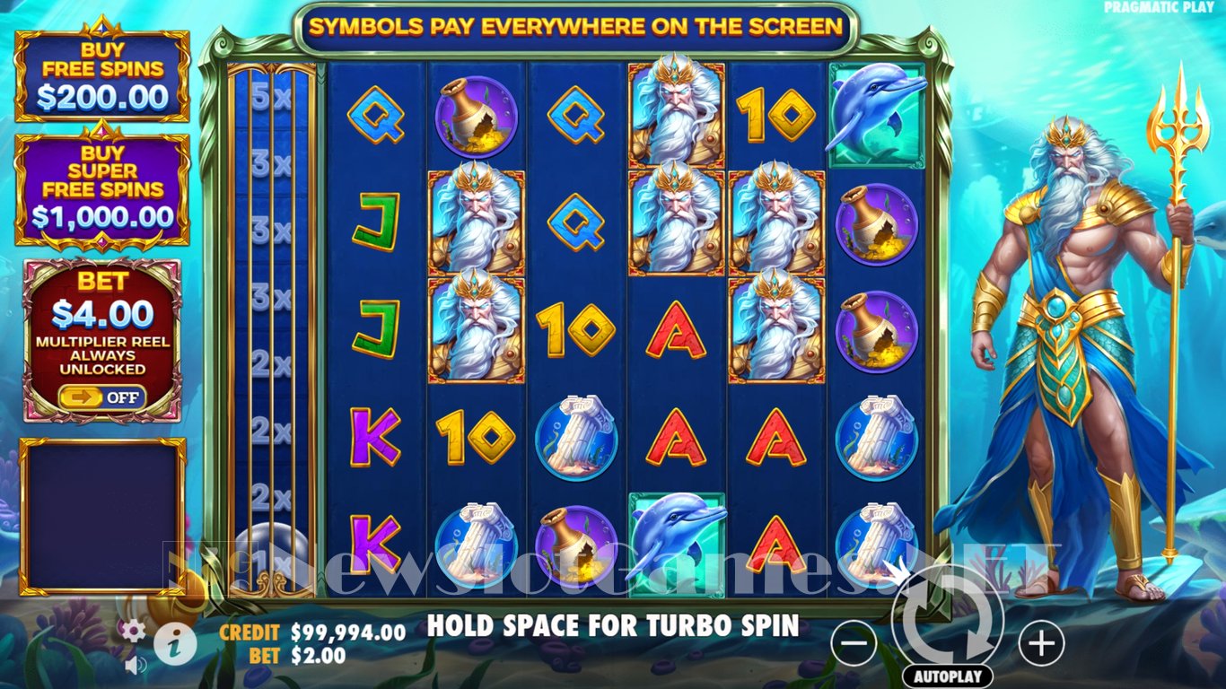 Waves of Poseidon Slot Slot Image in Demo - pic. 2