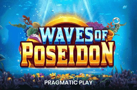 Waves of Poseidon Slot Logo