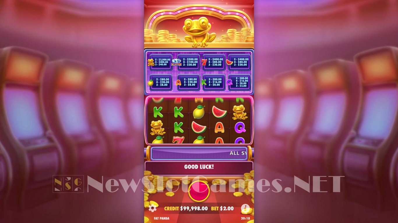 Wealthy Frog Slot Demo Image