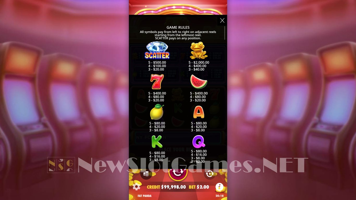 Wealthy Frog Slot Slot Image in Demo - pic. 9