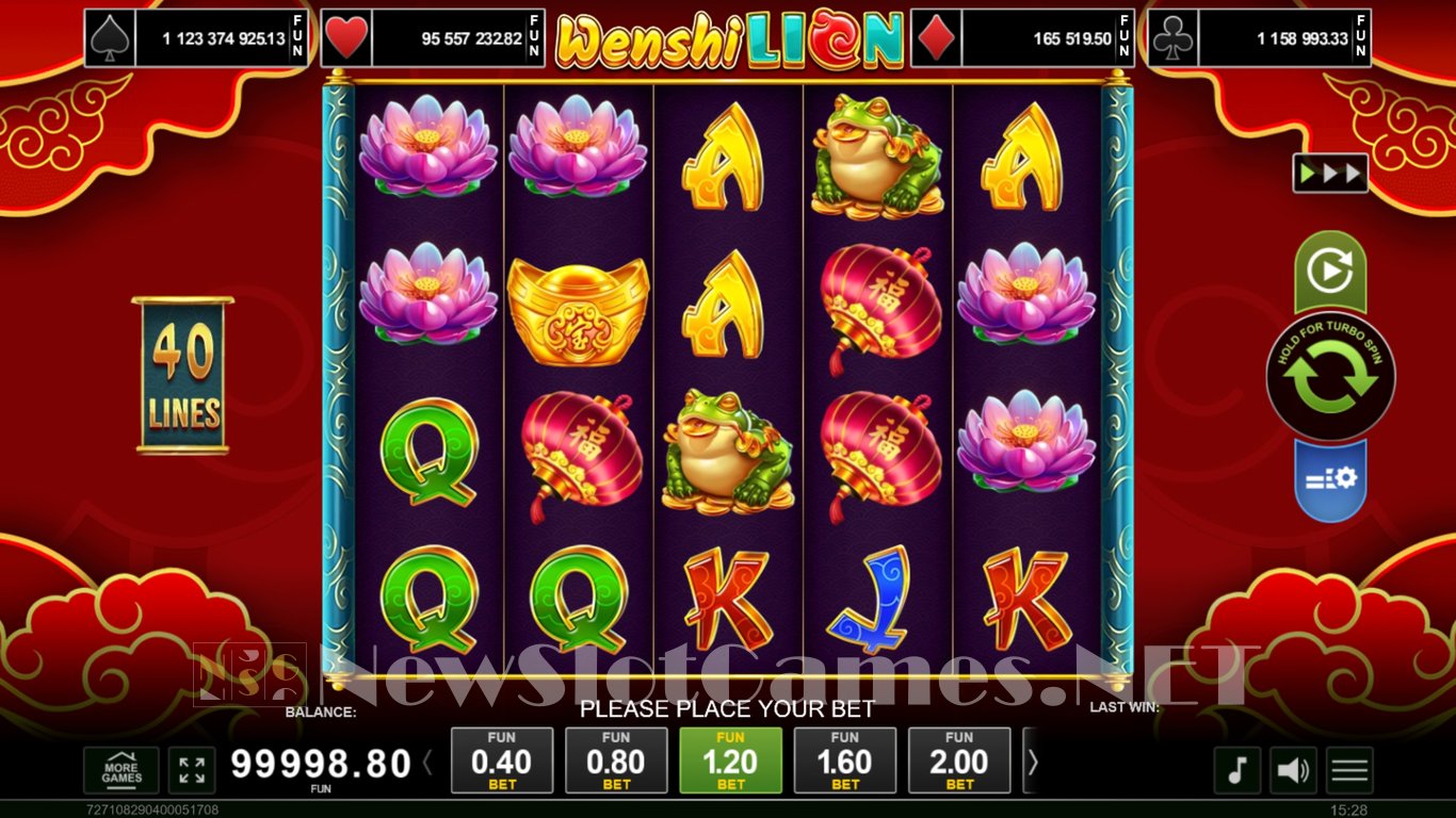 Wenshi Lion Slot Demo Image