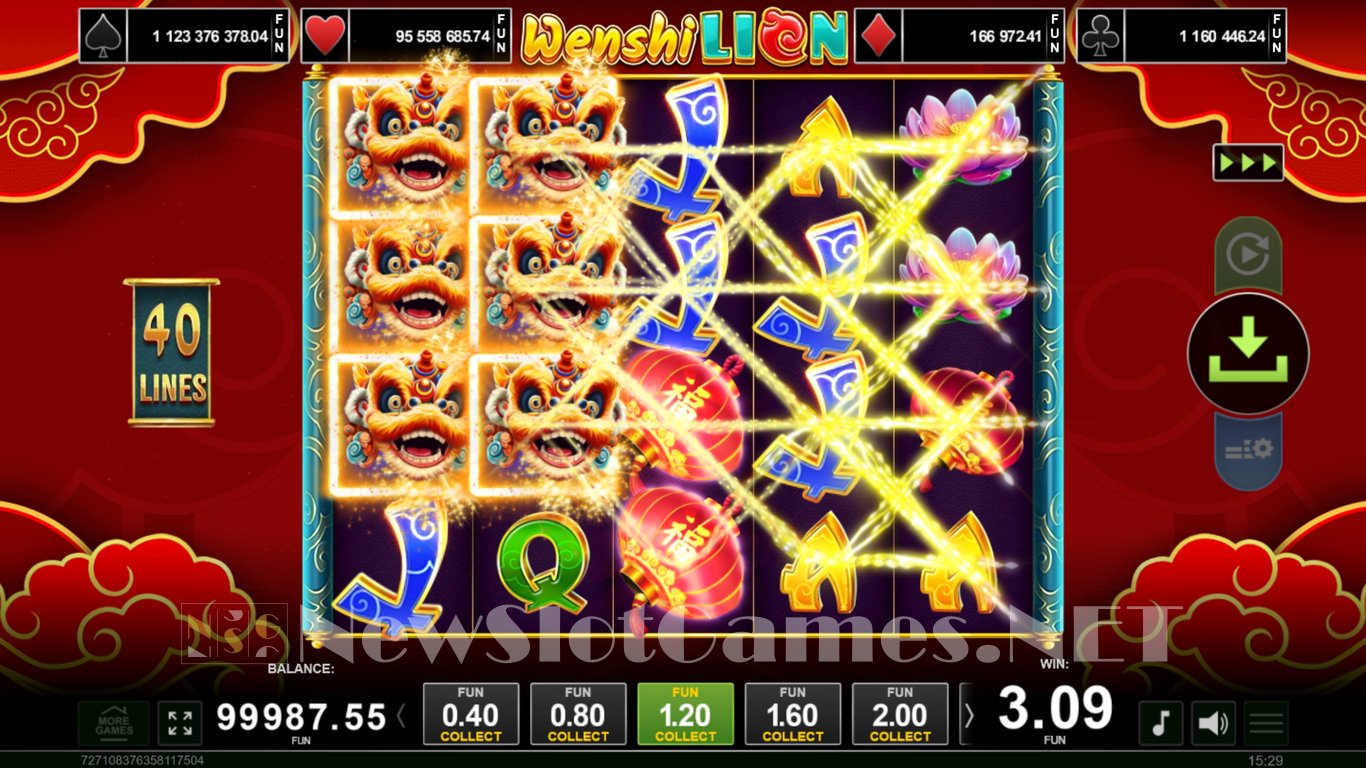Wenshi Lion Slot Slot Image in Demo - pic. 2