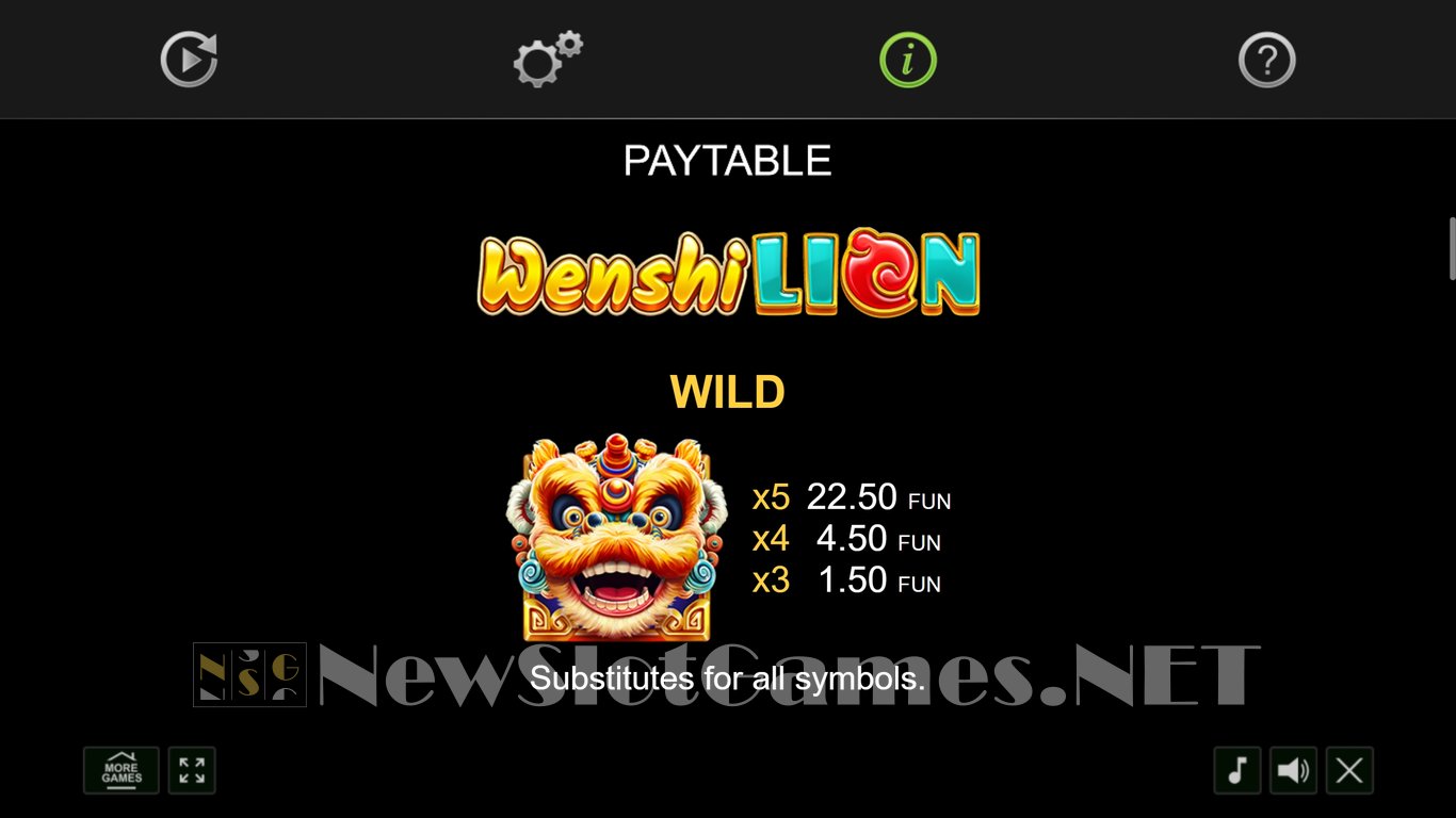 Wenshi Lion Slot Slot Image in Demo - pic. 5