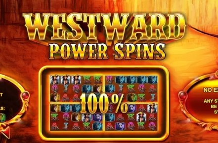Westward Powerspins Slot Logo