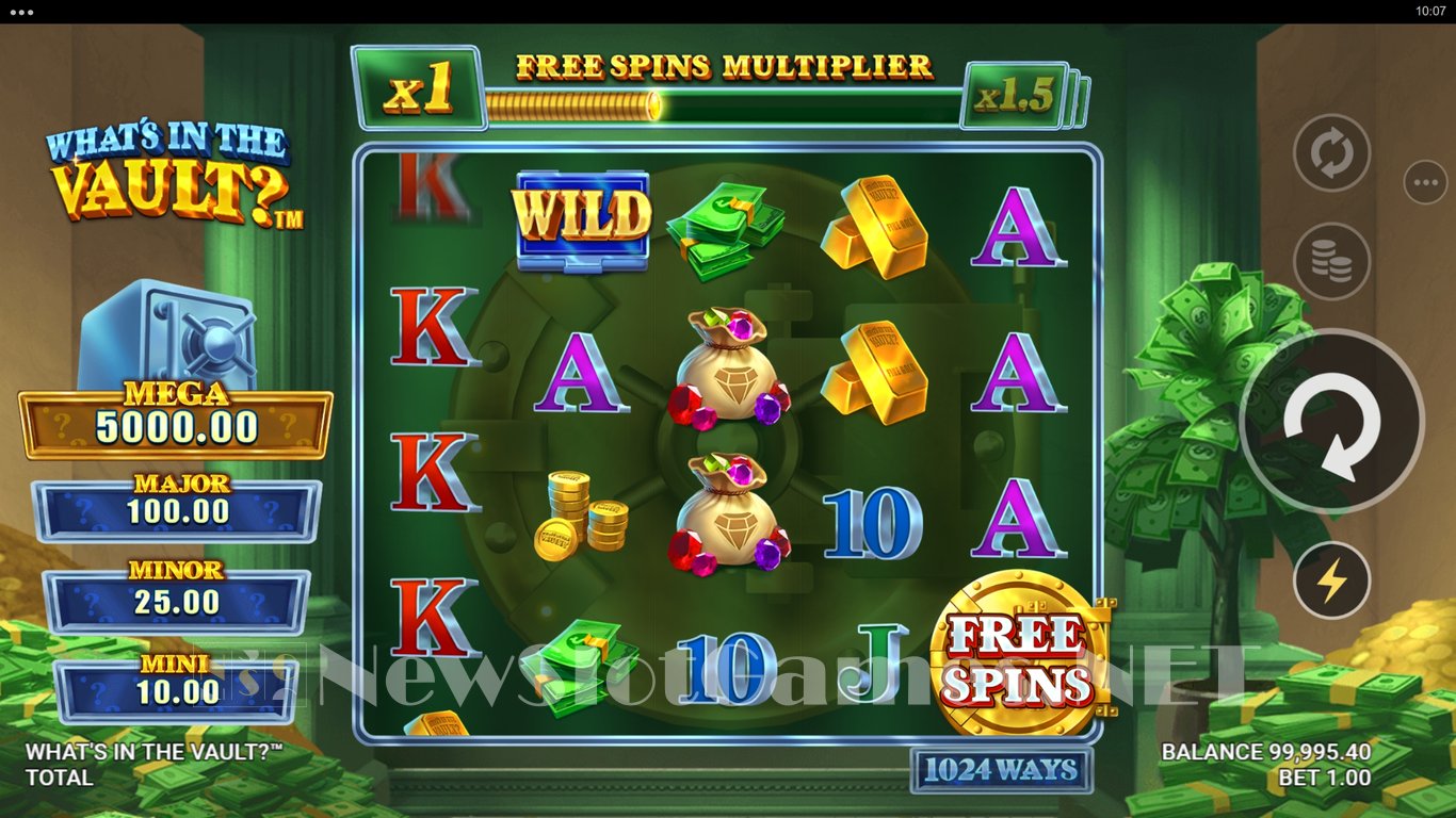 Whats in the Vault? Slot Slot Image in Demo - pic. 3