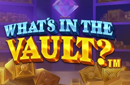 Whats in the Vault? Slot Logo