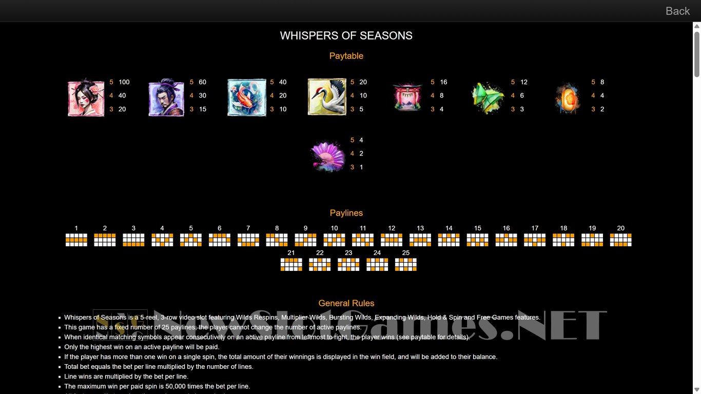 Whispers of Seasons Slot Slot Image in Demo - pic. 7