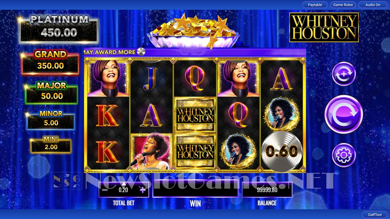 Whitney Houston Slot Demo Image