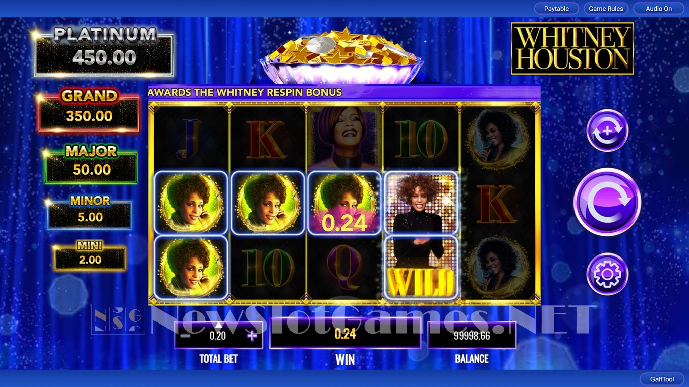 Whitney Houston Slot Slot Image in Demo - pic. 5