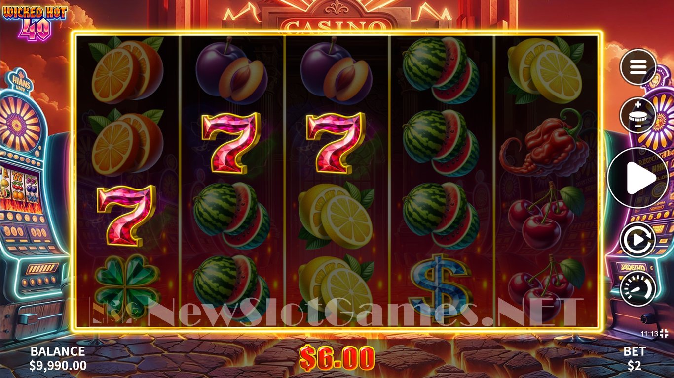 Wicked Hot 40 Slot Slot Image in Demo - pic. 5