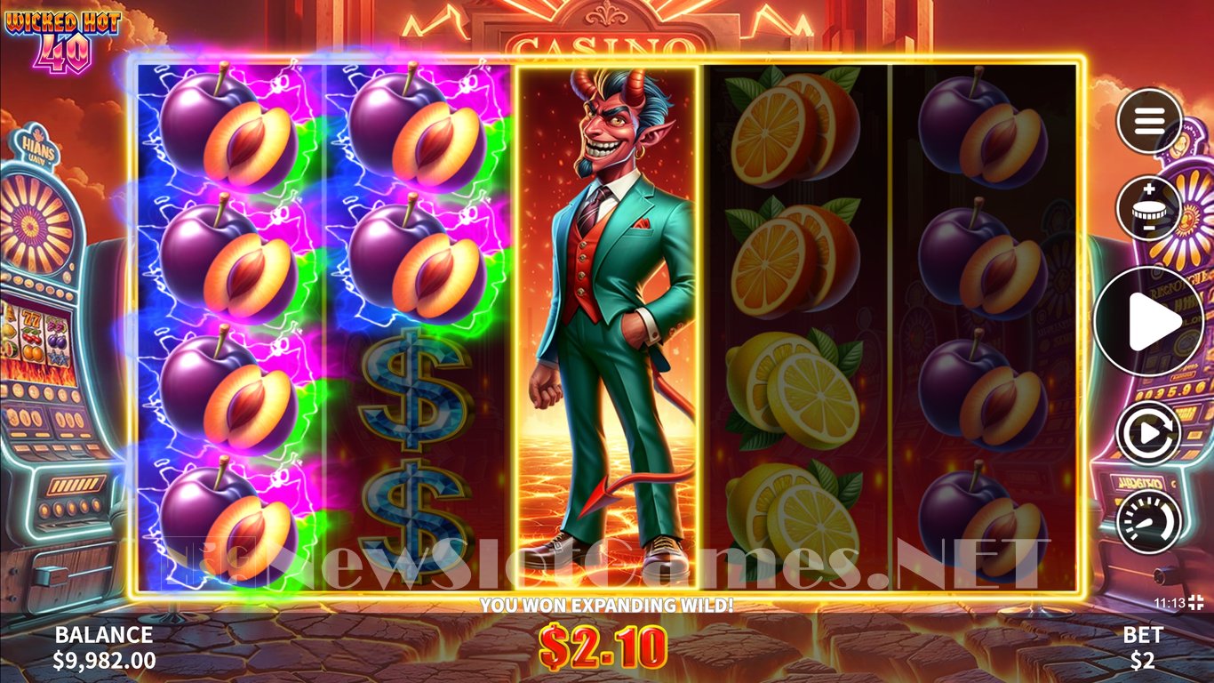 Wicked Hot 40 Slot Slot Image in Demo - pic. 6