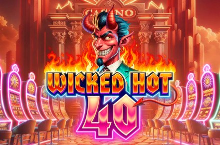 Wicked Hot 40 Slot Logo