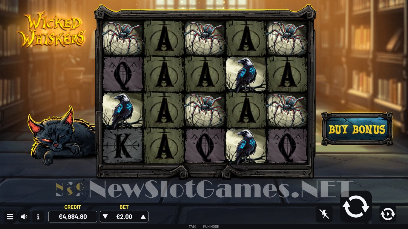 Wicked Whiskers Slot Demo Image