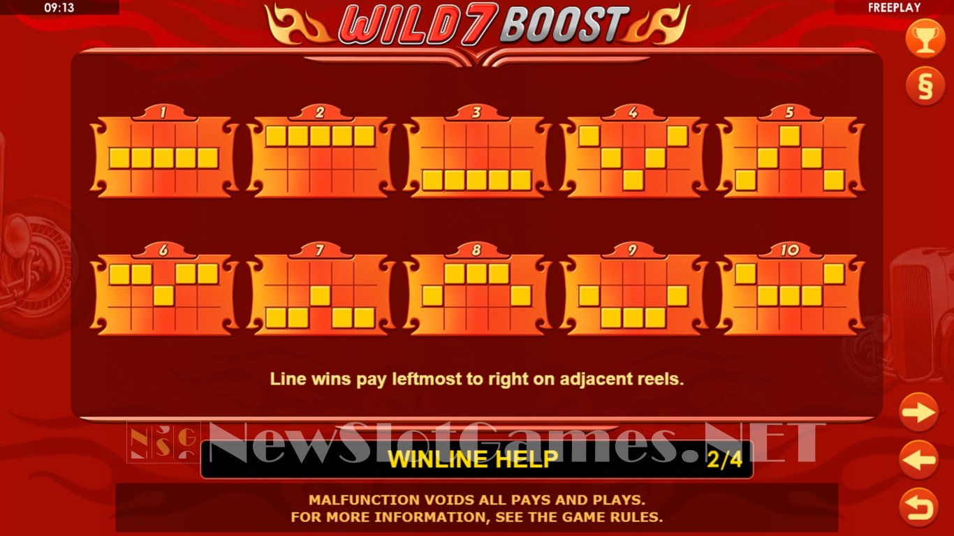Wild 7 Boost Slot Slot Image in Demo - pic. 8