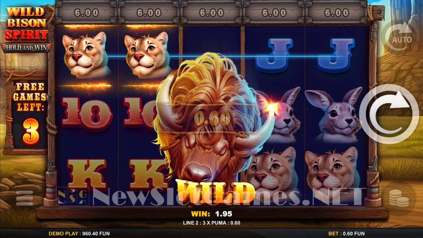 Wild Bison Spirit Hold And Win Slot Slot Image in Demo - pic. 10