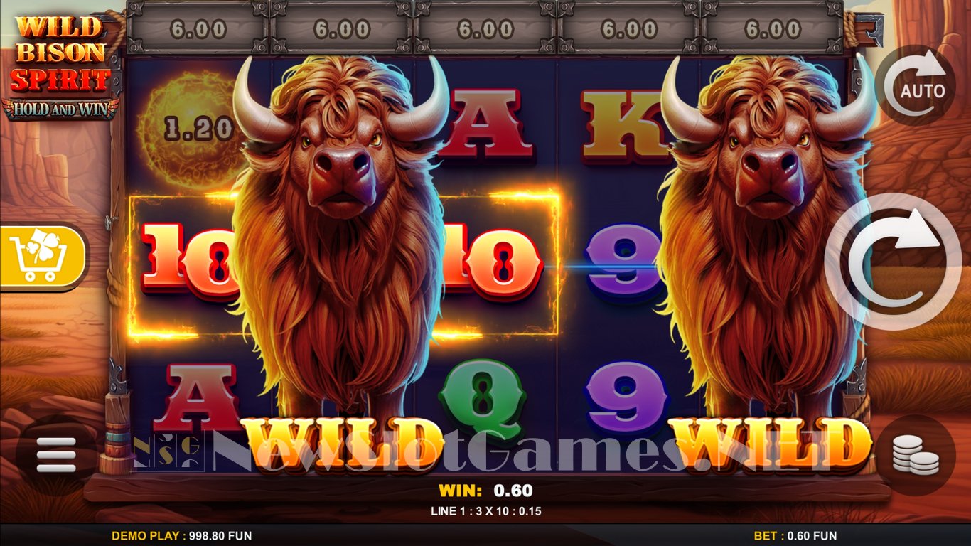 Wild Bison Spirit Hold And Win Slot Slot Image in Demo - pic. 3