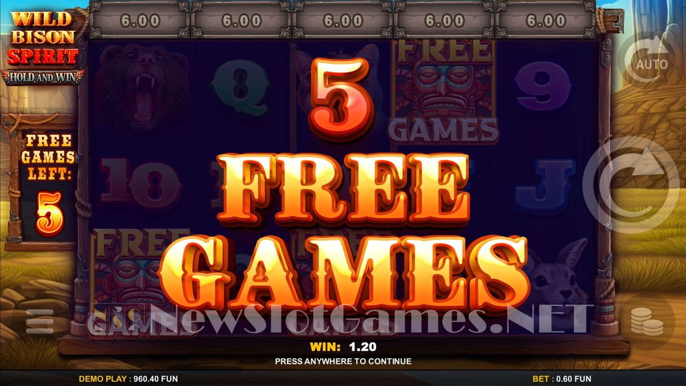 Wild Bison Spirit Hold And Win Slot Slot Image in Demo - pic. 9