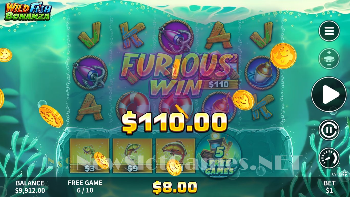 Wild Fish Bonanza Slot Slot Image in Demo - pic. 10