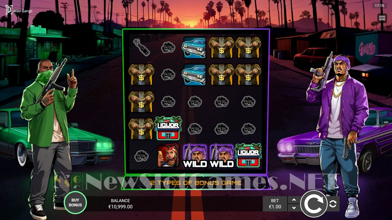 Wild Gangs Slot Demo Image