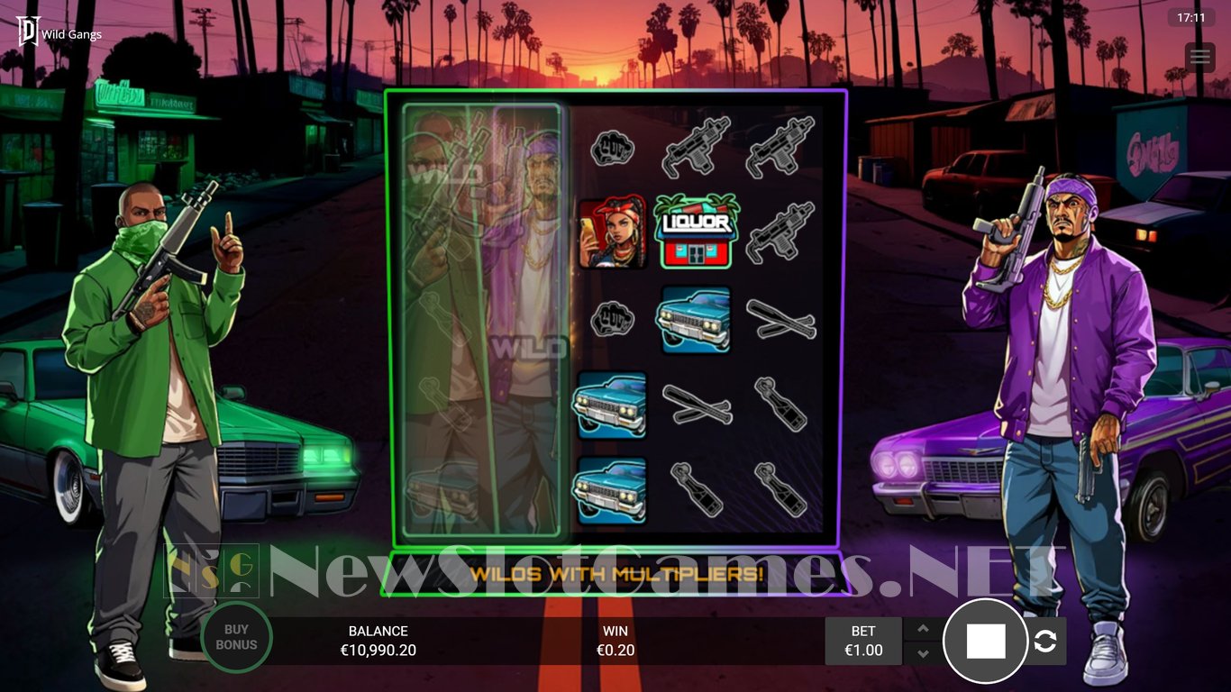 Wild Gangs Slot Slot Image in Demo - pic. 3