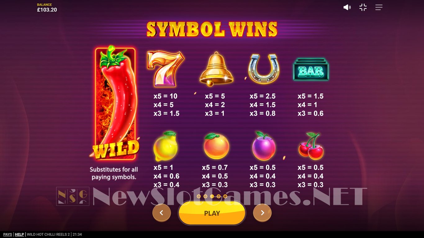 Wild Hot Chilli Reels 2 Slot Slot Image in Demo - pic. 7