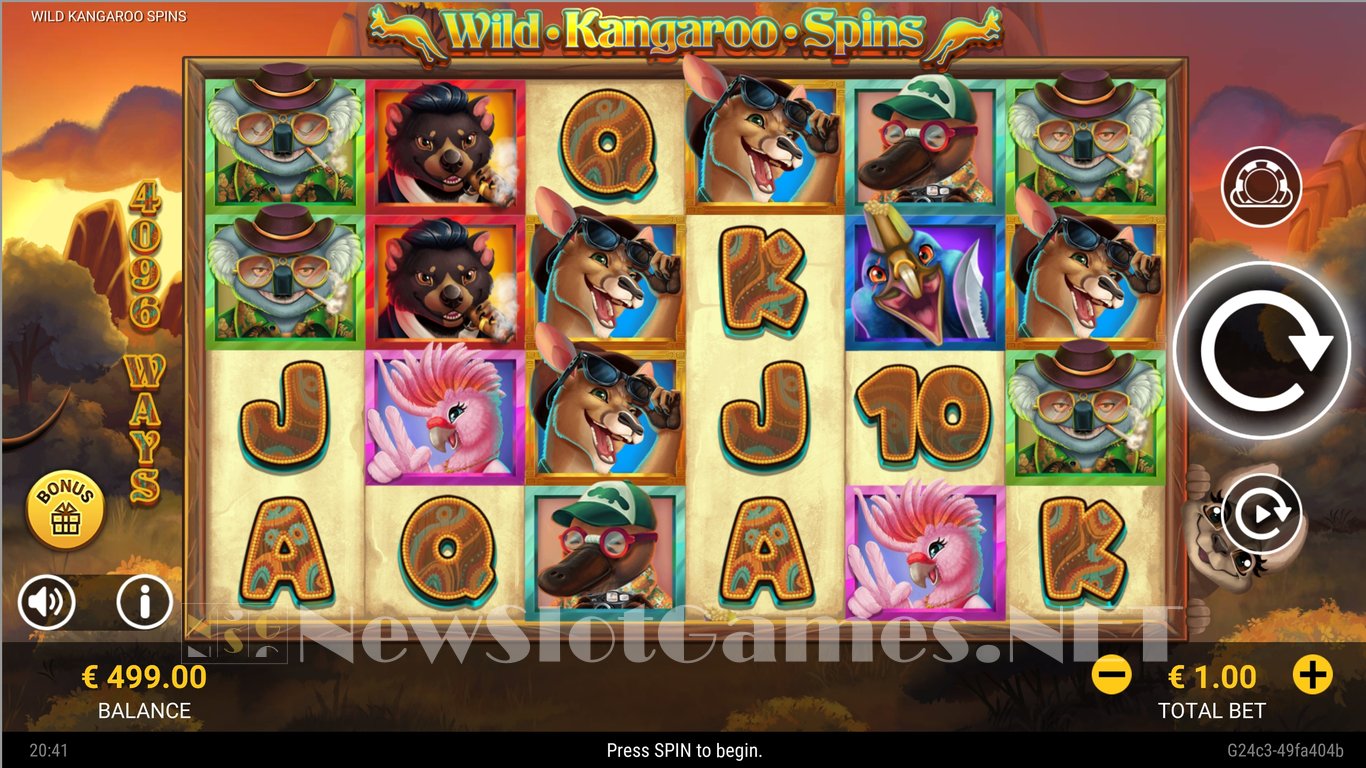 Wild Kangaroo Spins Slot Slot Image in Demo - pic. 2