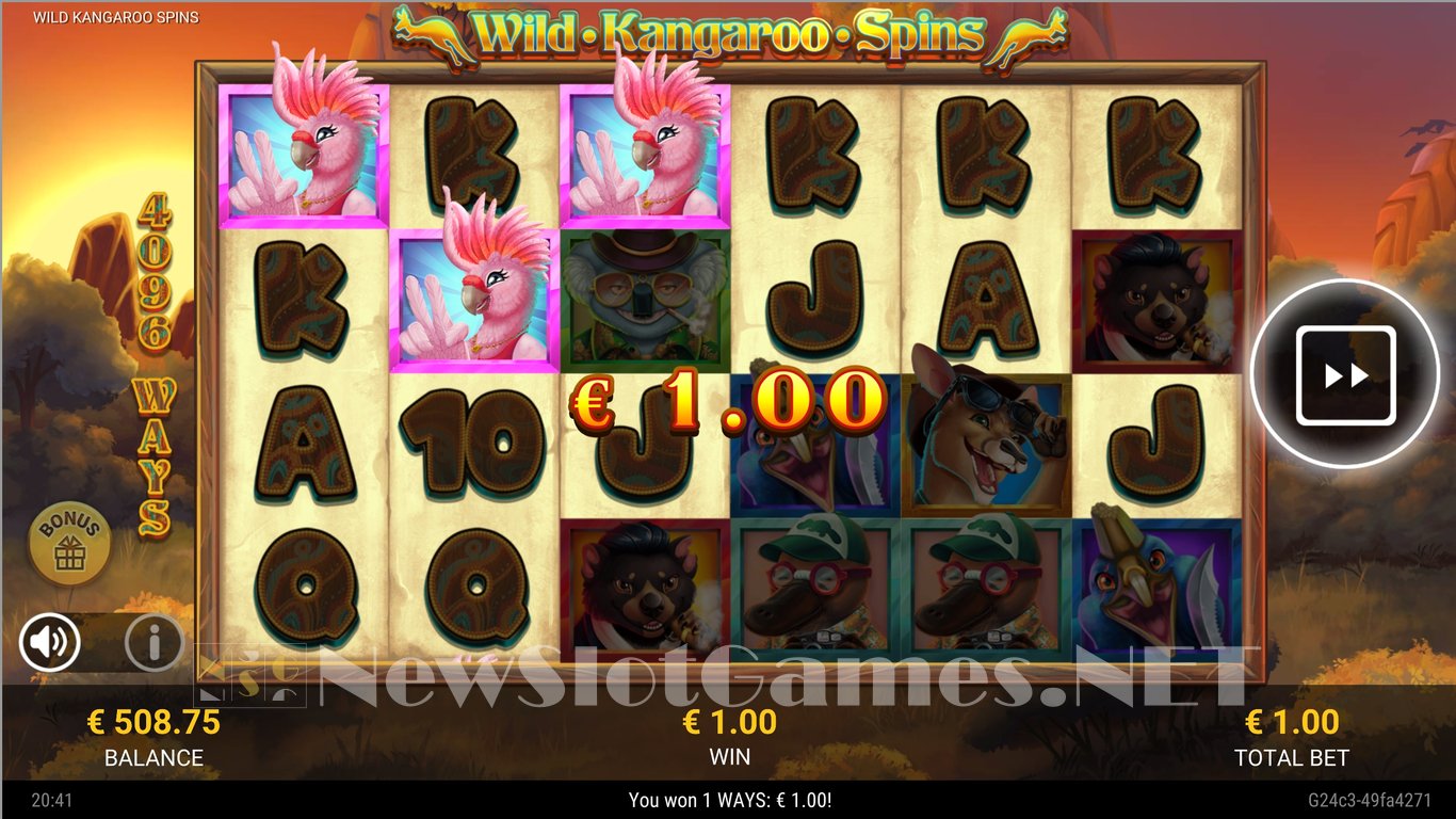 Wild Kangaroo Spins Slot Slot Image in Demo - pic. 5