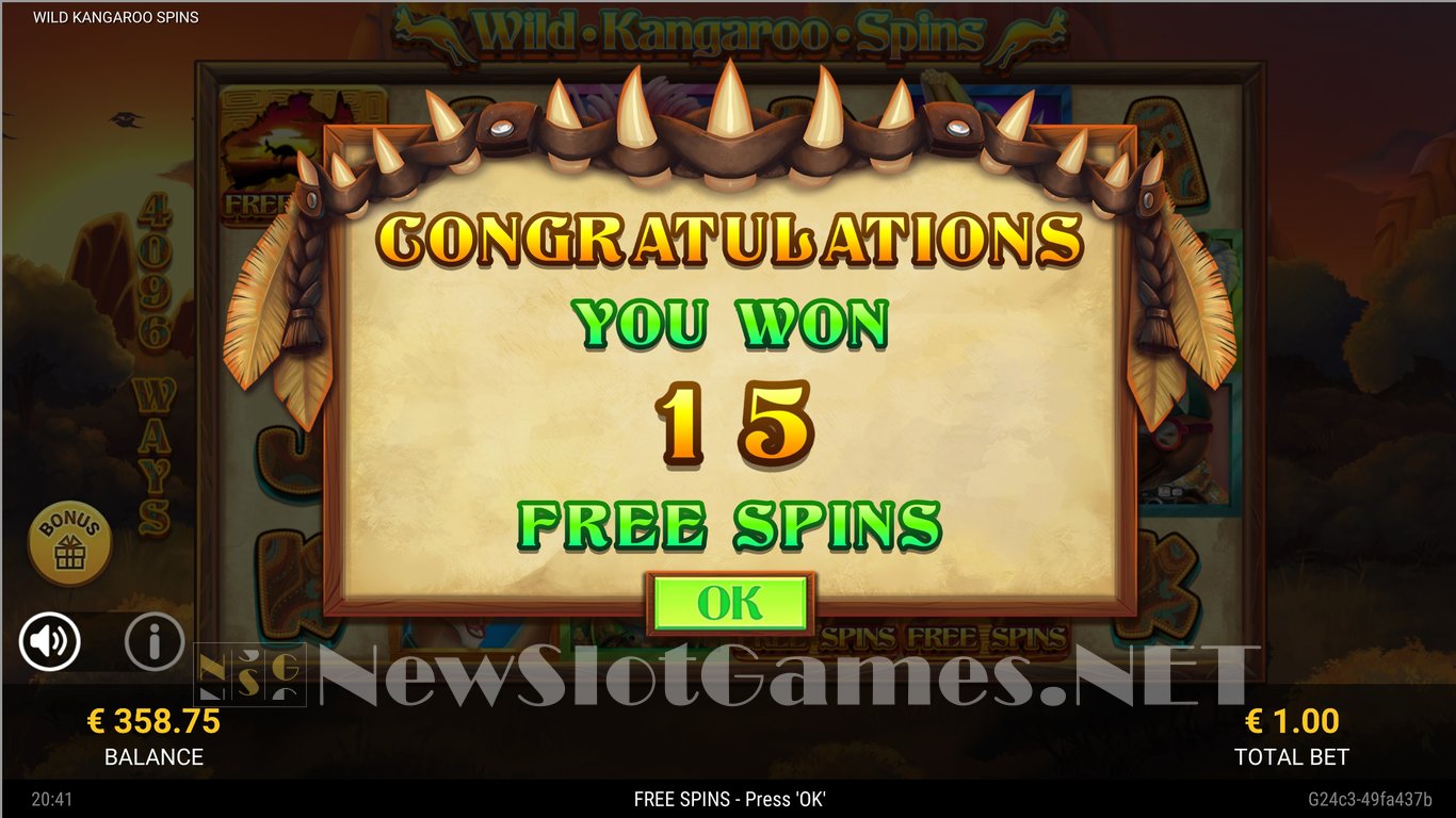Wild Kangaroo Spins Slot Slot Image in Demo - pic. 8
