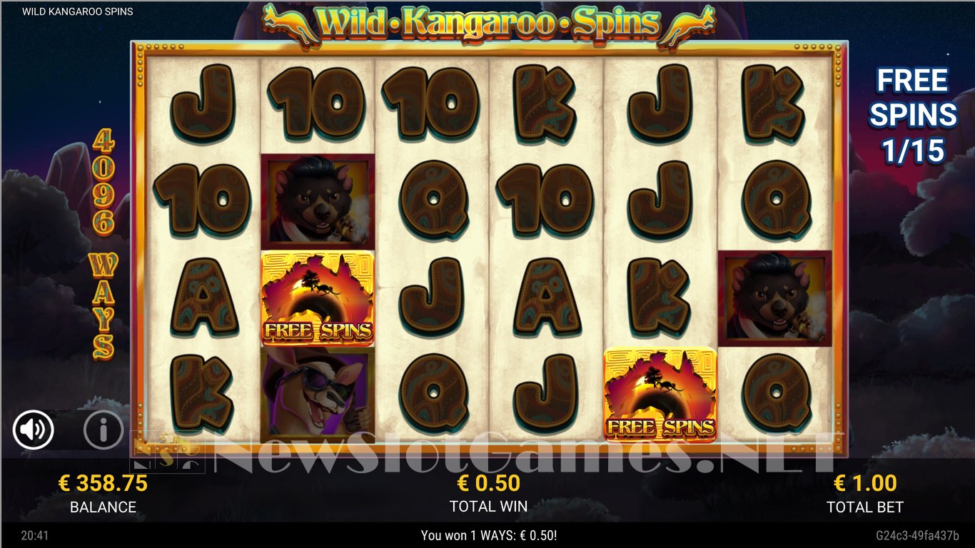 Wild Kangaroo Spins Slot Slot Image in Demo - pic. 9