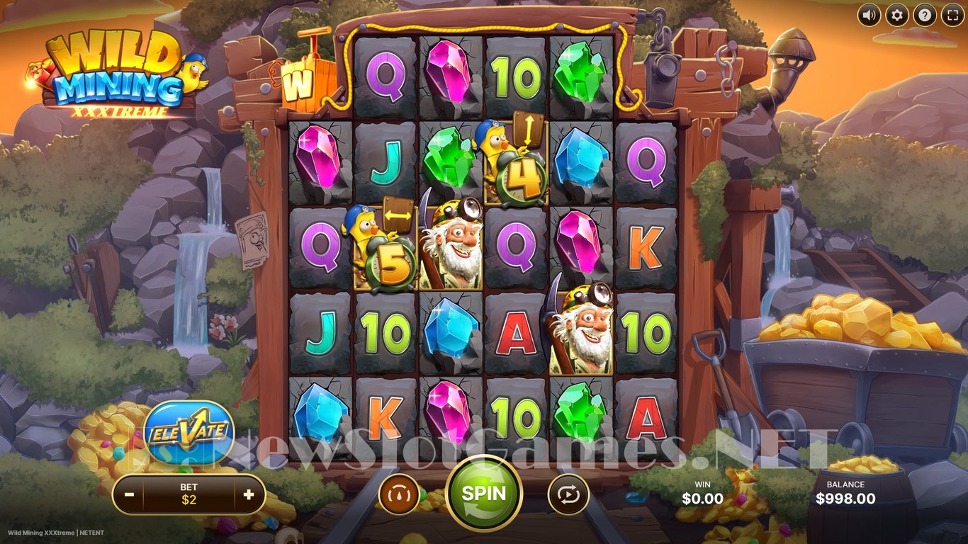 Wild Mining XXXtreme Slot Demo Image
