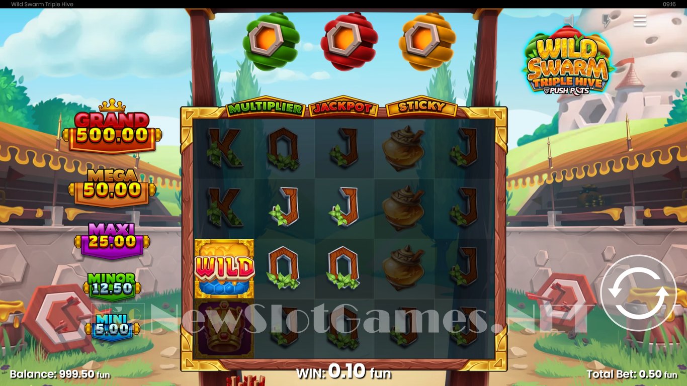 Wild Swarm Triple Hive Slot Slot Image in Demo - pic. 3