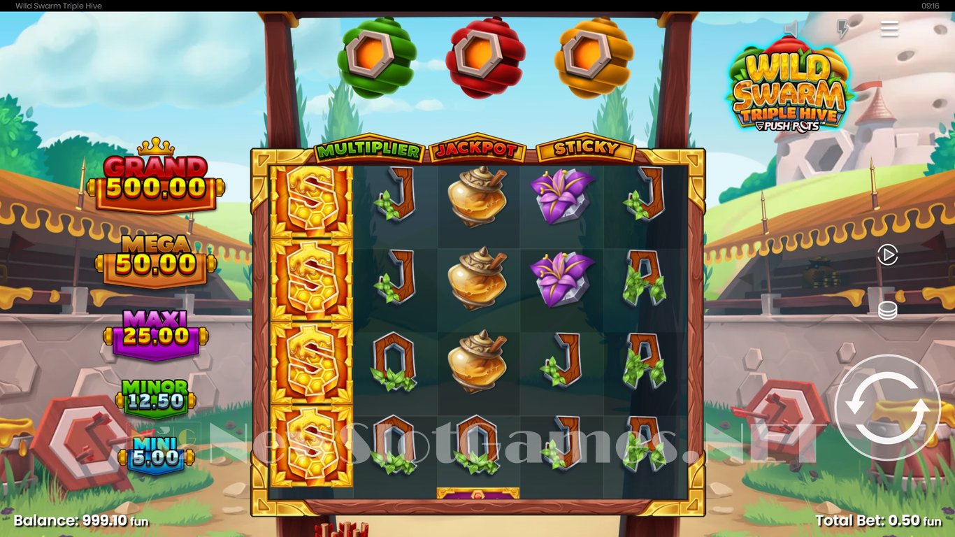 Wild Swarm Triple Hive Slot Slot Image in Demo - pic. 4