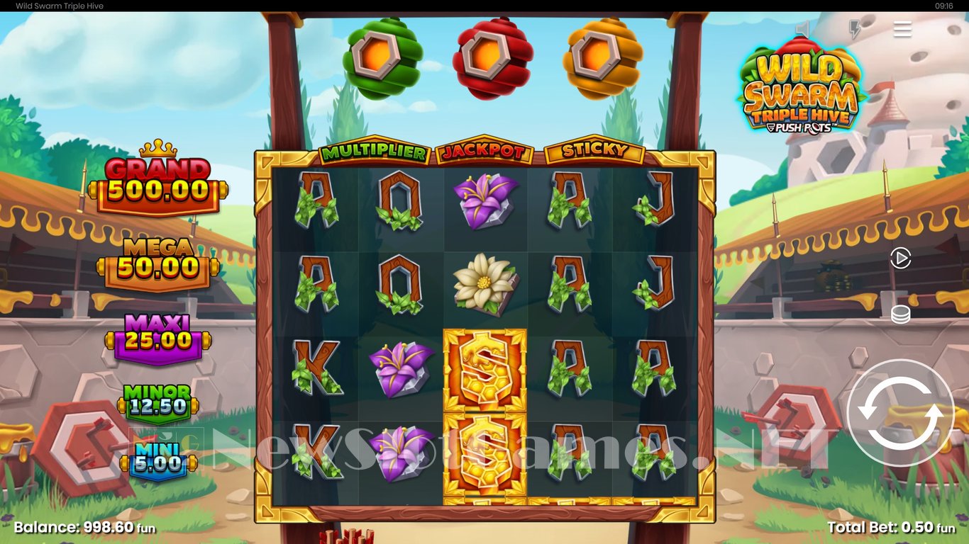Wild Swarm Triple Hive Slot Slot Image in Demo - pic. 5