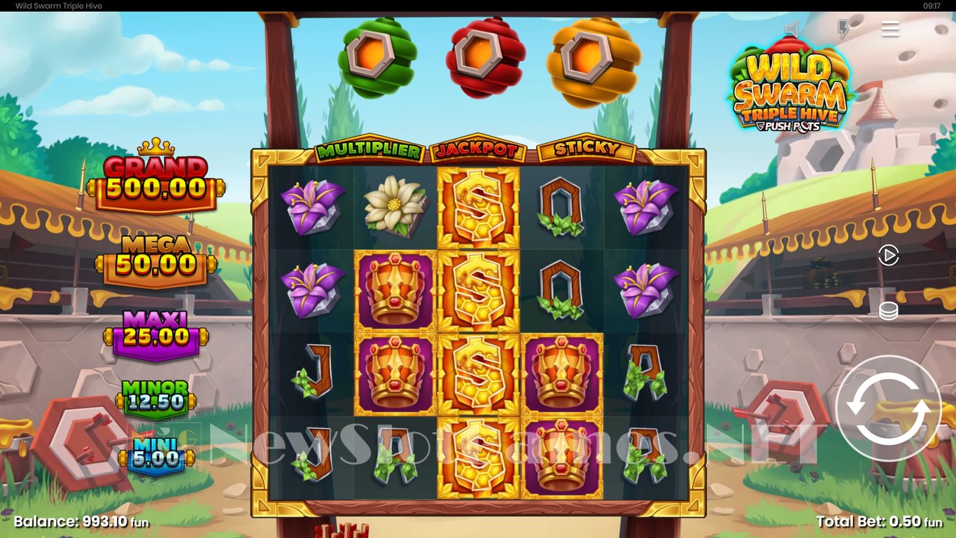 Wild Swarm Triple Hive Slot Slot Image in Demo - pic. 6