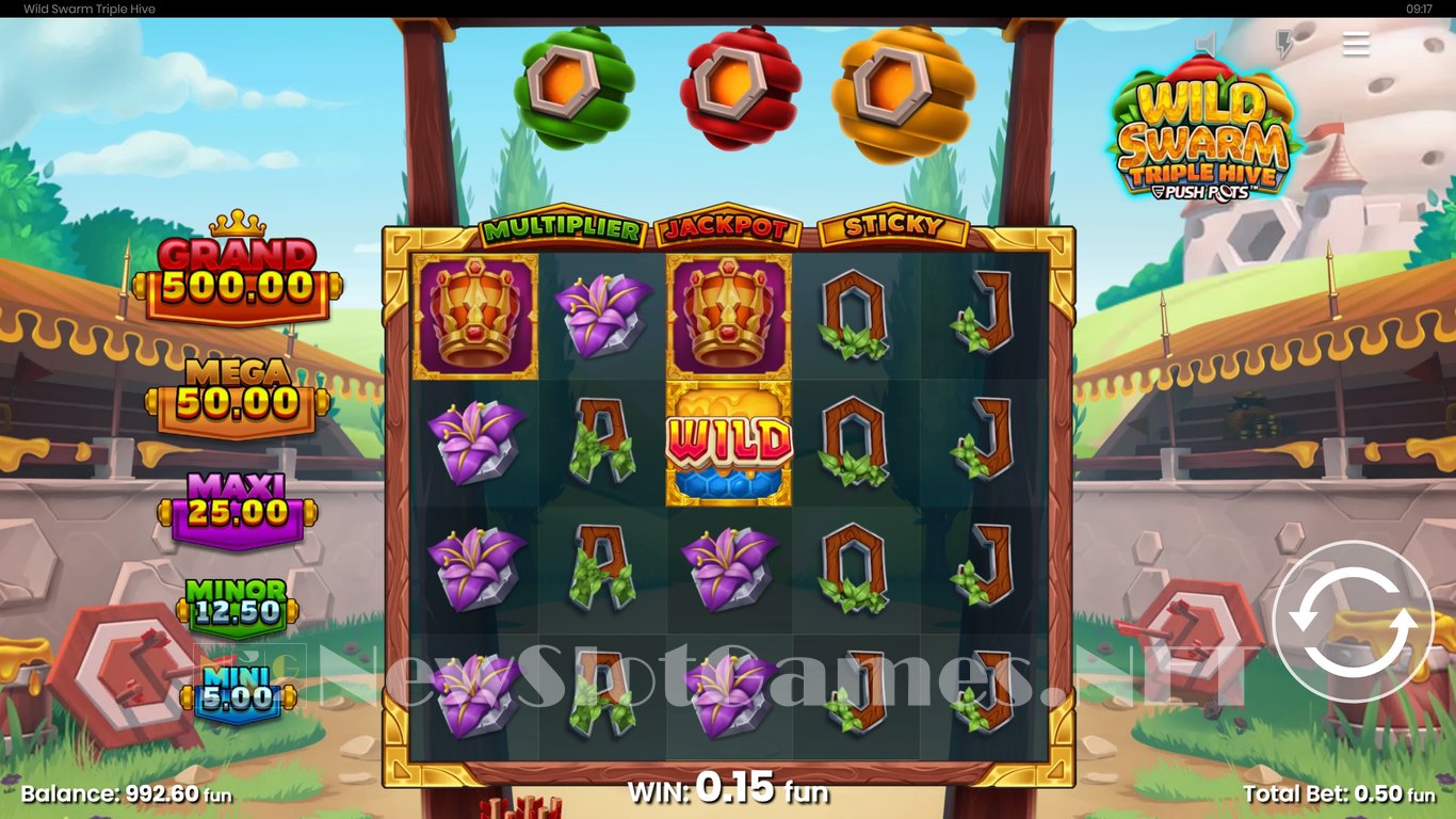 Wild Swarm Triple Hive Slot Slot Image in Demo - pic. 7