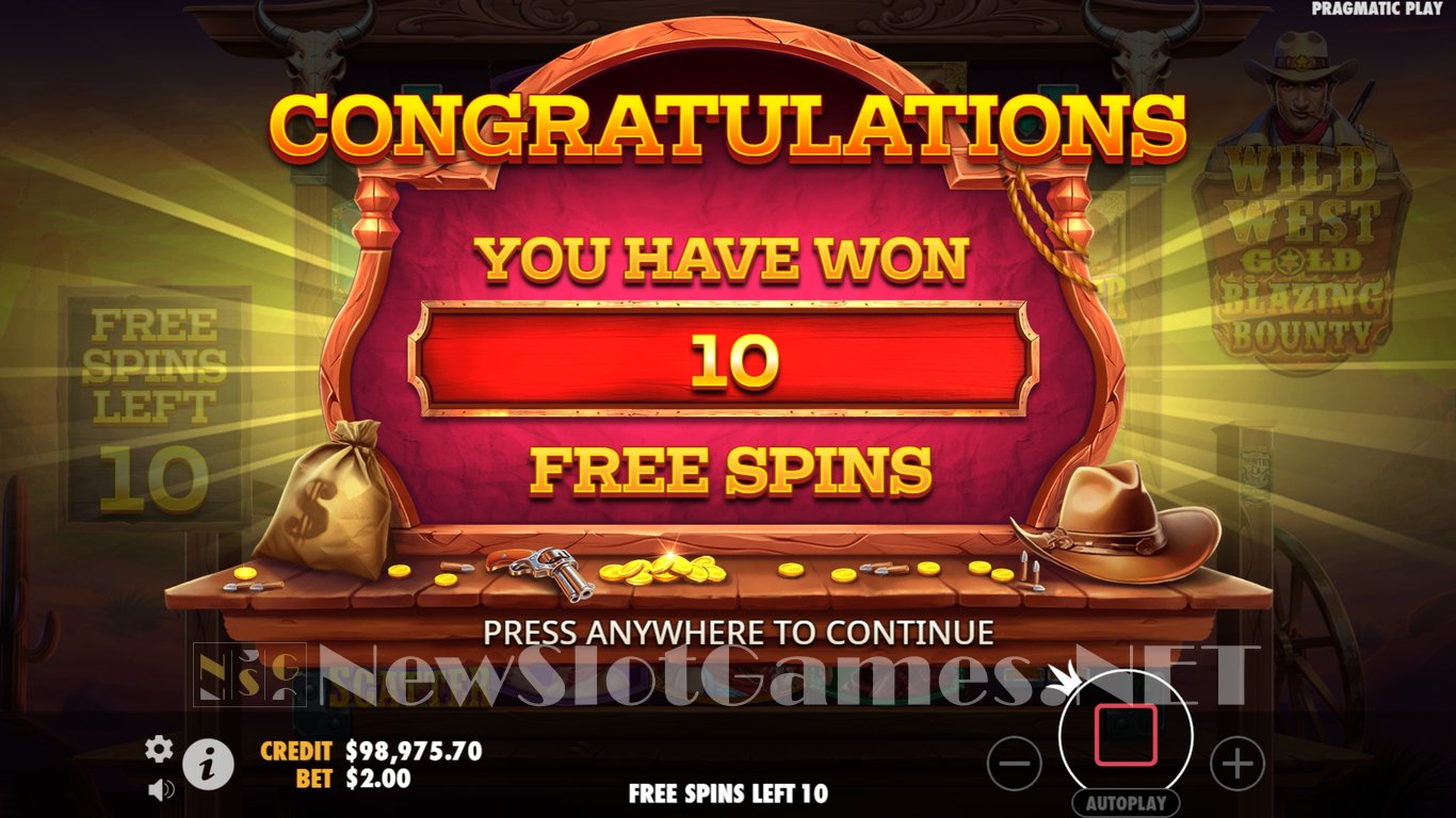 Wild West Gold Blazing Bounty Slot Slot Image in Demo - pic. 7