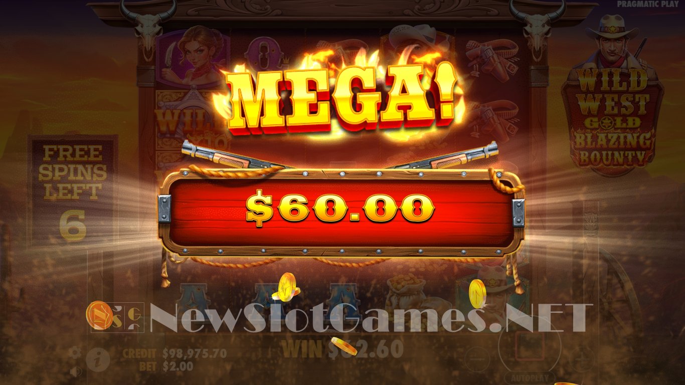 Wild West Gold Blazing Bounty Slot Slot Image in Demo - pic. 9