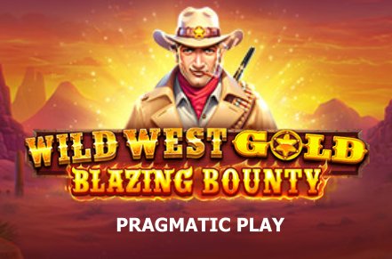 Wild West Gold Blazing Bounty Slot Logo