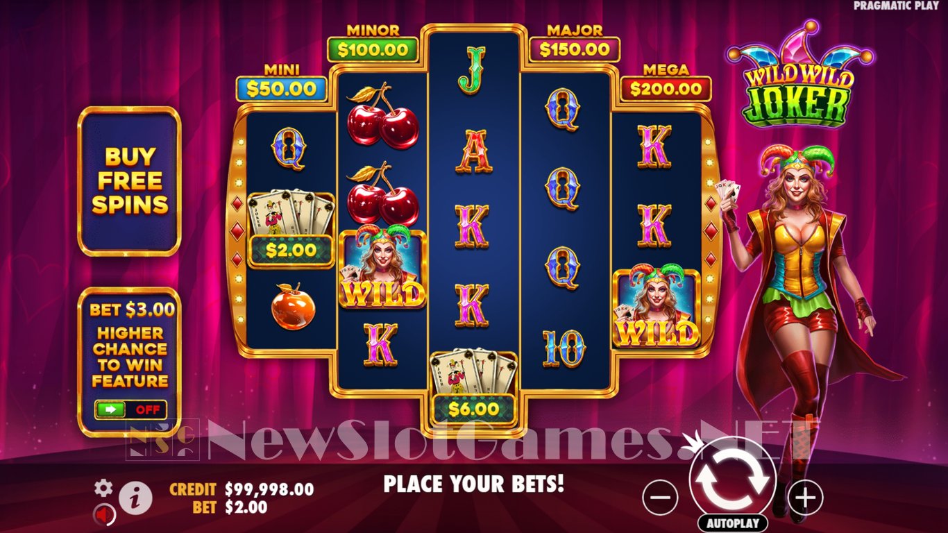 Wild Wild Joker Slot Demo Image